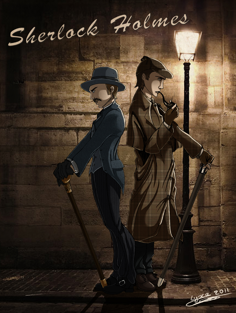 Sherlock Holmes et son acolyte le Dr Watson
